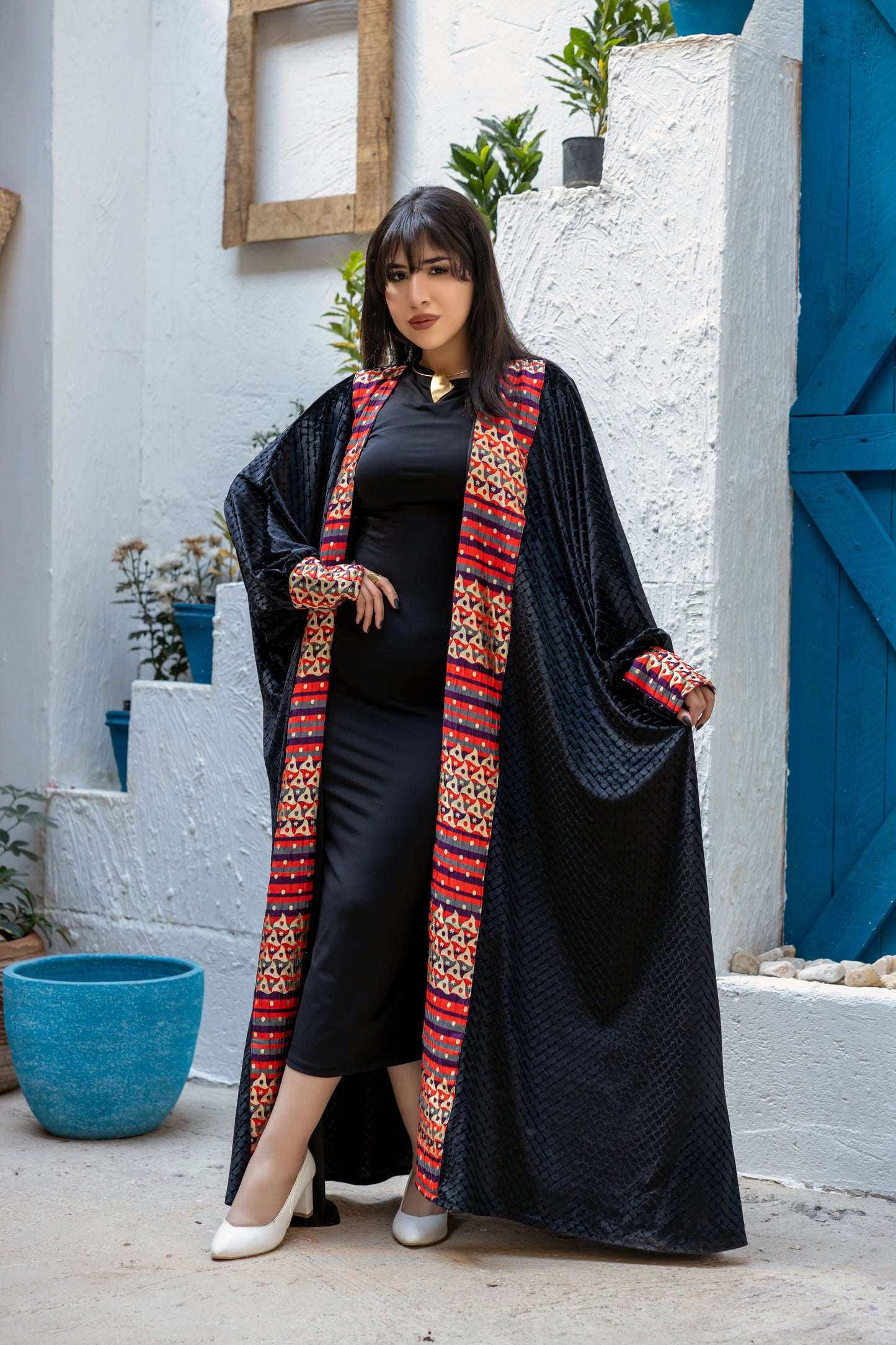 Black Iconic Kaftan