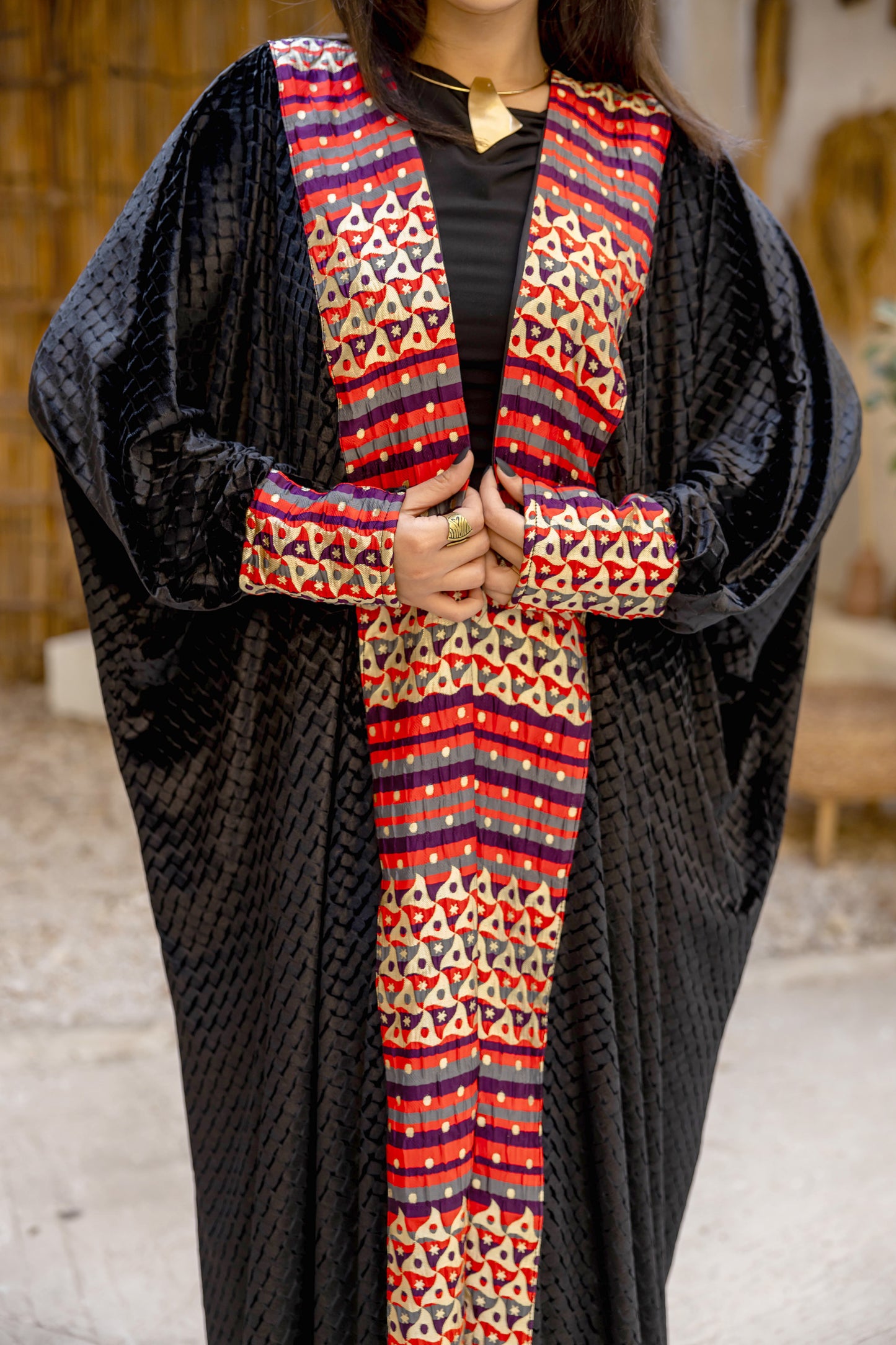 Black Iconic Kaftan