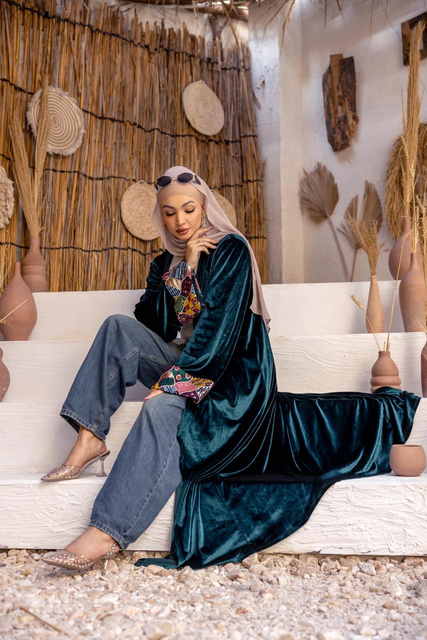 Turquoise Kaftan